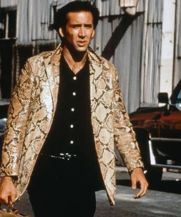 Nicolas Cage Wild at Heart Snakeskin Blazer