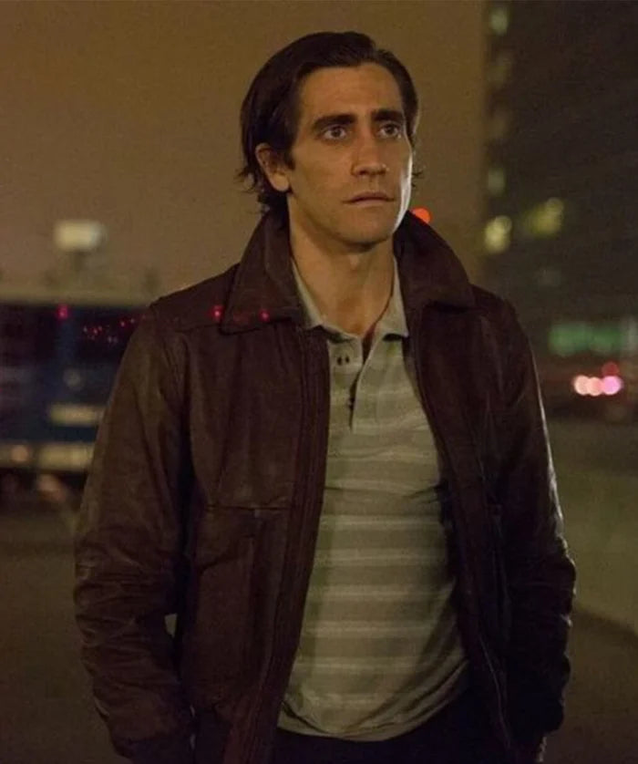 Nightcrawler Jake Gyllenhaal Inspired Leather Jacket