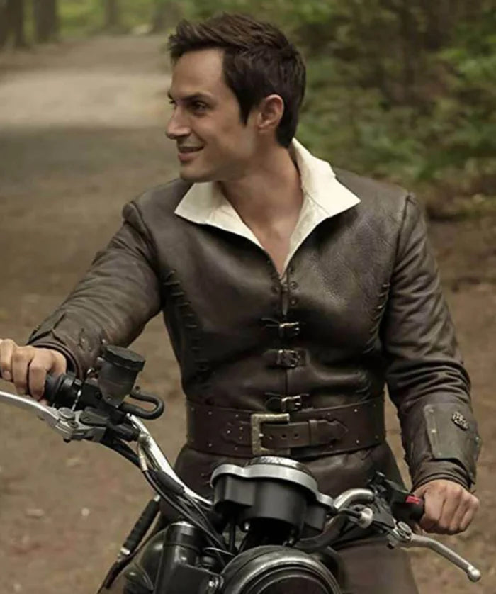 Once Upon a Time Henry Mills Inspired Leather Jacket
