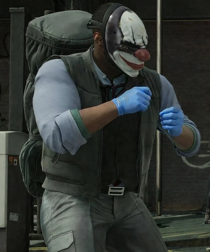 Hollywood Jackets Payday 3 Video Game Chains Nicolas Vest