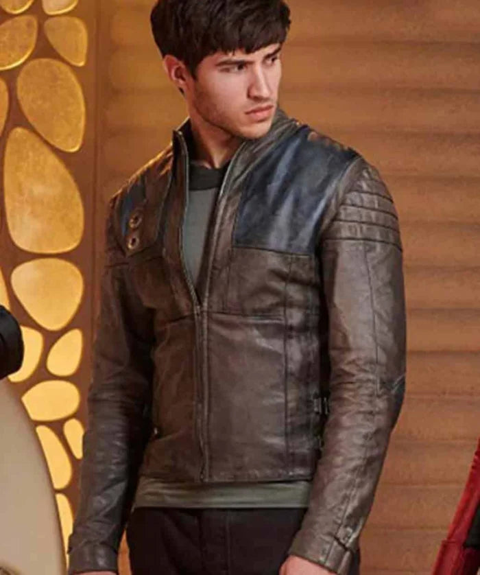 Seg-El Hero Style Leather Jacket