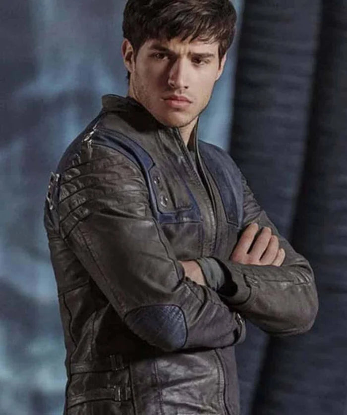 Seg-El Hero Style Leather Jacket