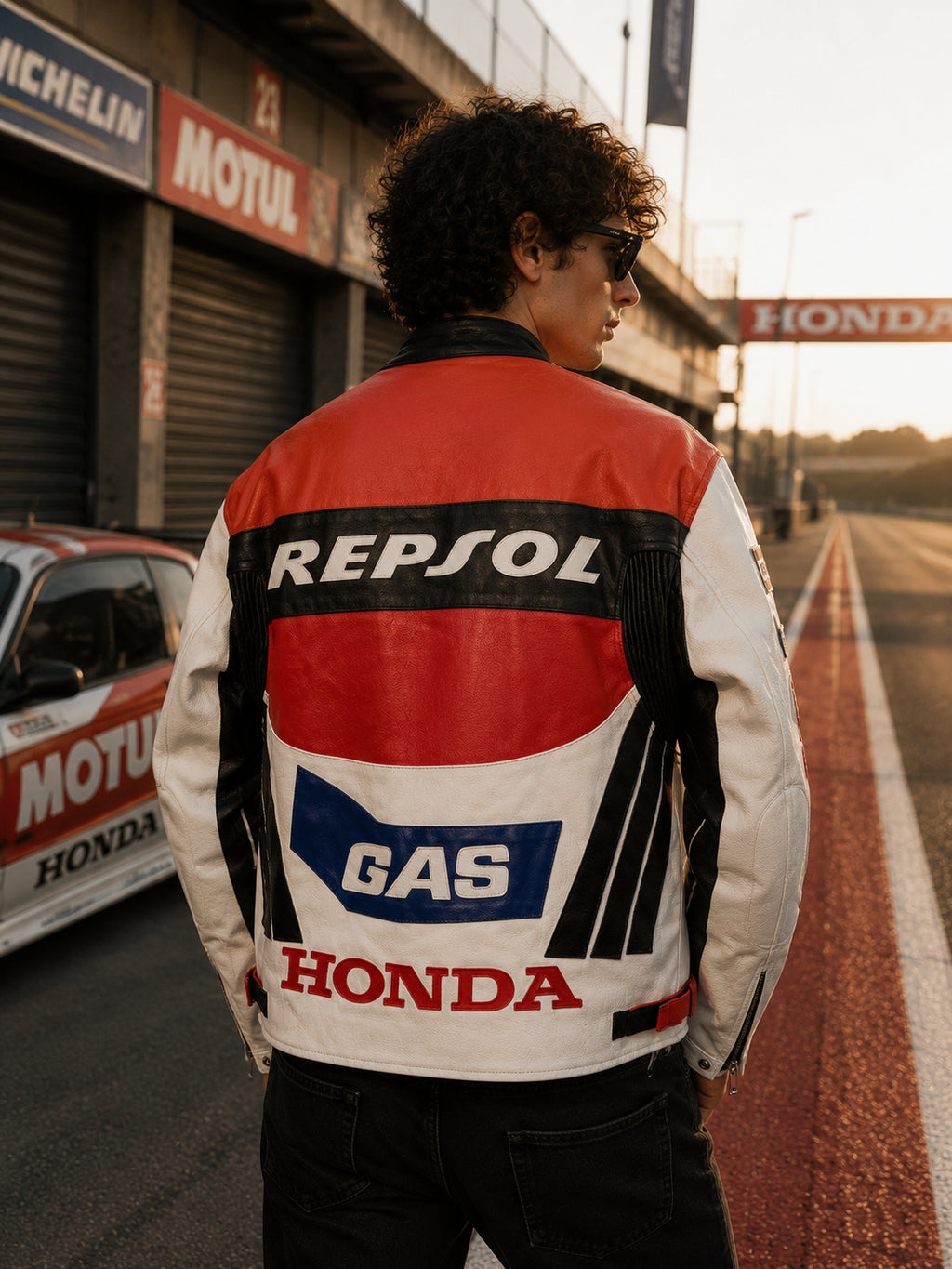 Repsol Honda Racing Unisex Leather Jacket | Hollywood Jackets