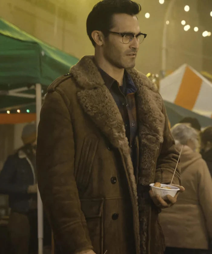 Superman and Lois Clark Kent Brown Suede Jacket