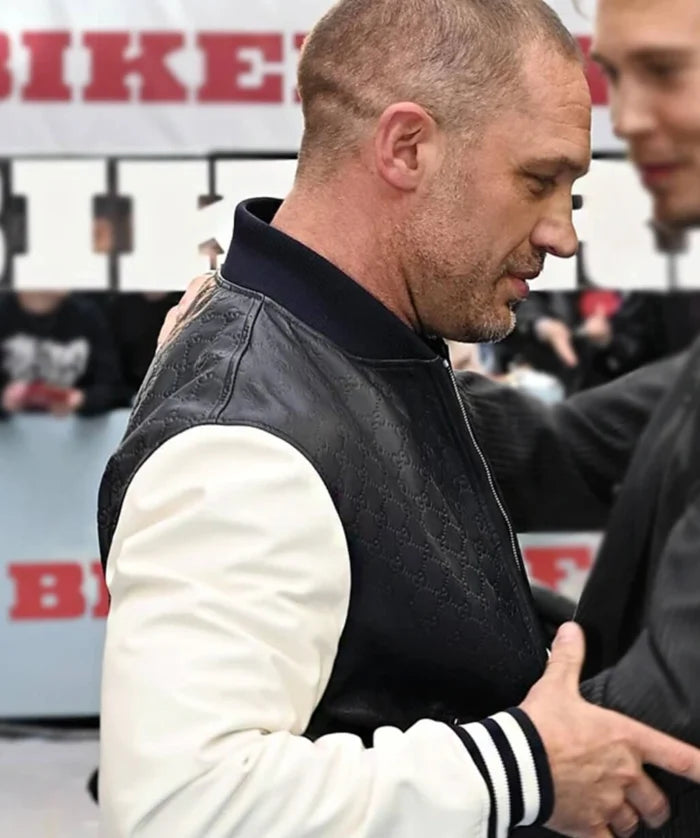 The Bikeriders 2023 Premiere Tom Hardy Bomber Jacket