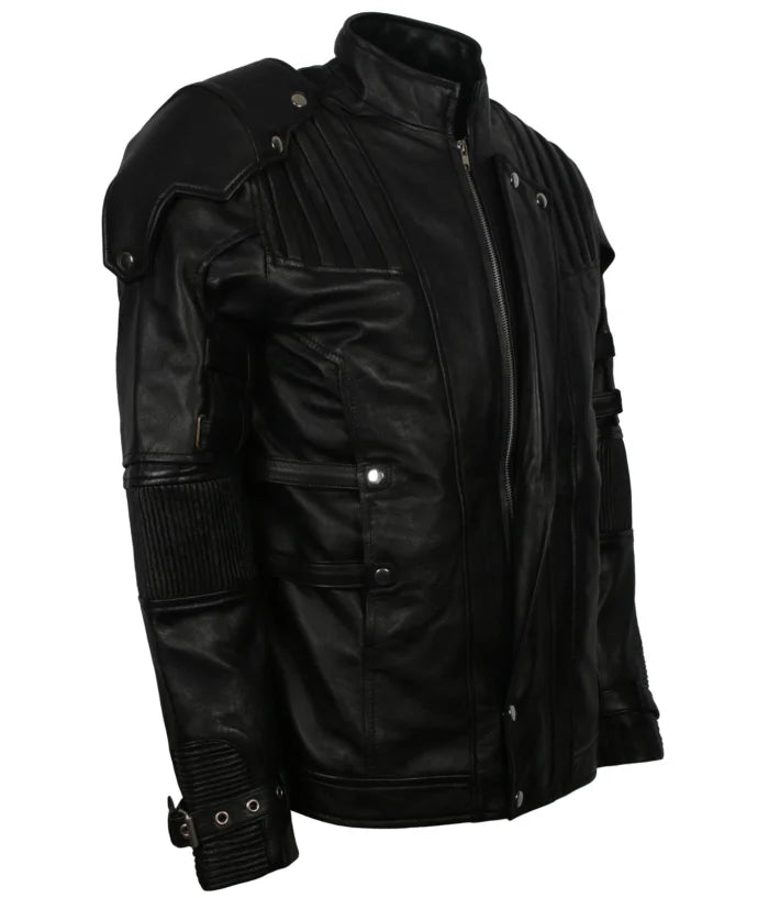 The Guardians of Galaxy Star Lord Black Jacket