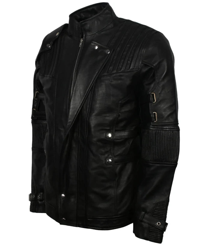 The Guardians of Galaxy Star Lord Black Jacket