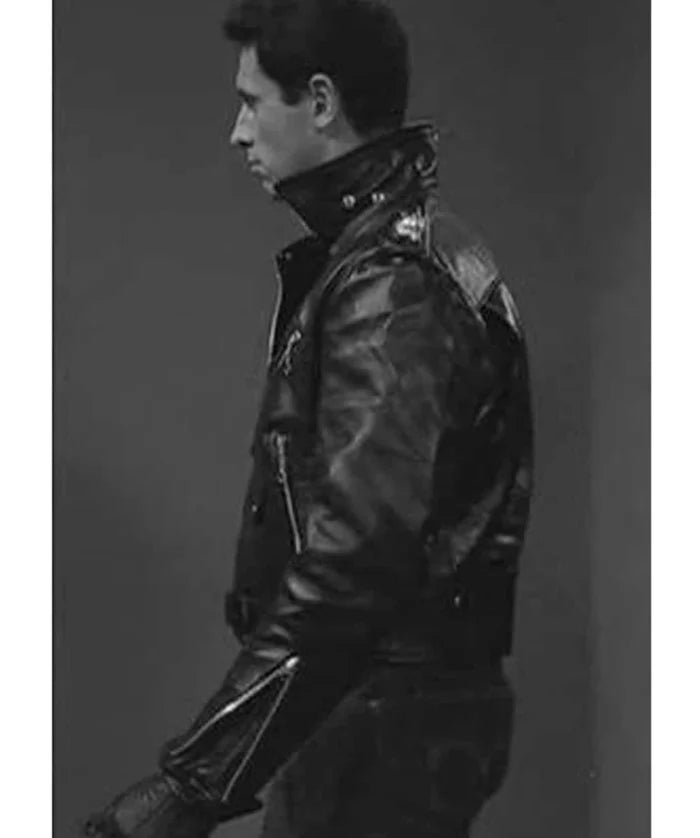 The Twilight Zone Narrator Motorcycle Leather Jacket