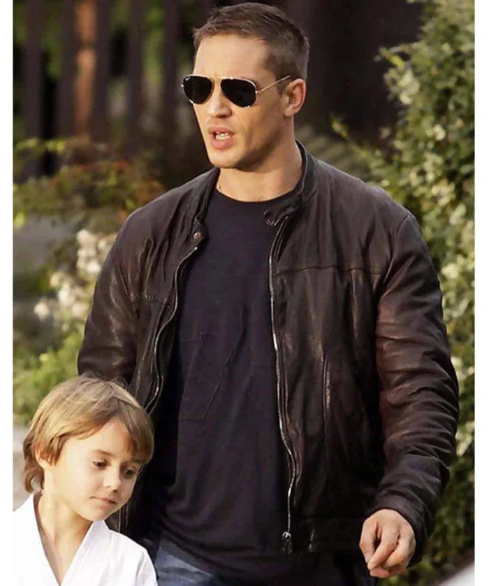 Tom Hardy This Means War Leather Jac