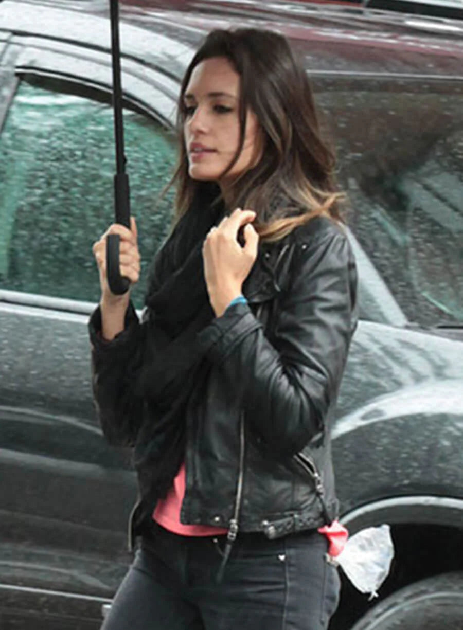 Hollywood Jackets Torrey DeVitto Black Leather Jacket