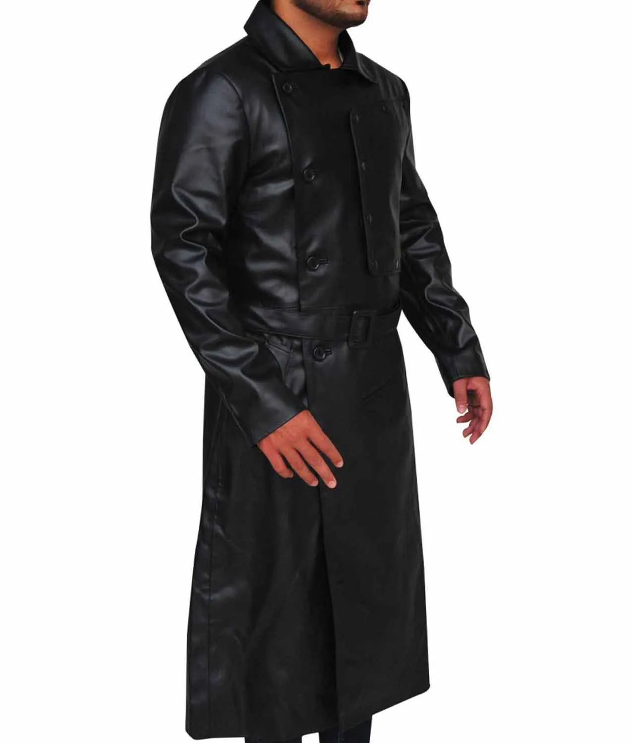 Willem Dafoe The Grand Budapest Hotel Leather Coat